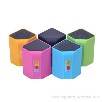 Bluetooth Mini Speaker with Line-in, Replacement for Mobiles, iPod, Tablets and Audio PlayersNew